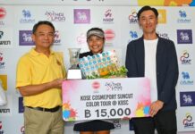 “นภัสวรรณ”คว้าแชมป์”คัลเลอร์ ทัวร”ที่กบินทร์บุรี