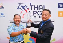 ภัทรรัตน์ ดวลเพลย์ออฟคว้าแชมป์แรก”สิงห์-เอสเอที ปราจีนบุรี เลดีส์ฯ” ที่กบินทร์บุรี