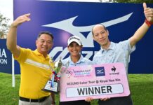 ธัญรดา คว้าแชมป์ “มิซูโน่ คัลเลอร์ทัวร์”