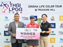 เนมิตรา คว้าแชมป์ “สิงห์ ไลฟ์ คัลเลอร์ทัวร์”
