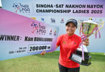 “กัญจน์”ปลดล็อค ซิวแชมป์อาชีพแรก”สิงห์-เอสเอที” ที่นครนายก