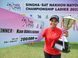 “กัญจน์”ปลดล็อค ซิวแชมป์อาชีพแรก”สิงห์-เอสเอที” ที่นครนายก