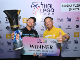 “ษมาพร”เพลย์ออฟคว้าแชมป์ “สิงห์ ยูซุ คัลเลอร์ ทัวร์” ที่นครนายก