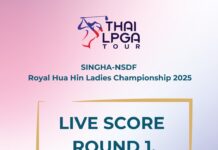 LIVE SCORES – ROUND 1