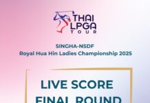 LIVE SCORES – FINAL ROUND