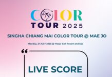 LIVE SCORES – SINGHA CHIANG MAI COLOR @ Mae Jo