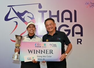 “ณัฐริกา” ประเดิมแชมป์แรก”สิงห์ เชียงใหม่ คัลเลอร์ ทัวร์” ที่แม่โจ้