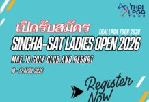 Registration for SINGHA-SAT Ladies Open 2026